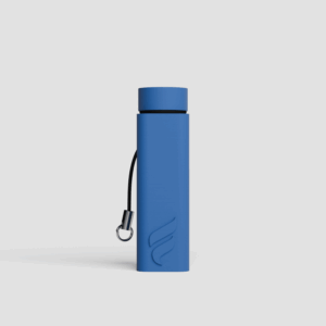 Forma Clip keychain pre-roll capsule in Slate, front view