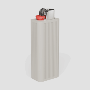 Forma Sleeve lighter sleeve in Chalk, back view