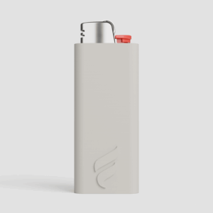 Forma Sleeve lighter sleeve in Chalk, front view