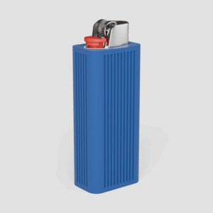 Forma Sleeve lighter sleeve in Slate, back view