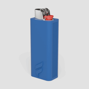 Forma Sleeve lighter sleeve in Slate, angled product shot