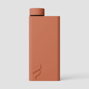 Forma Trio case for three pre-rolls in Clay, front view