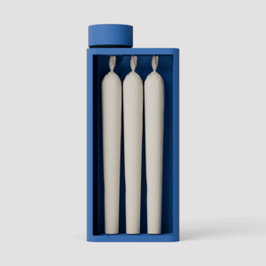 Forma Trio case for three pre-rolls in Slate, shown on a plain background