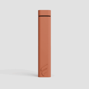 Forma Tube king-size pre-roll case in Clay, front view