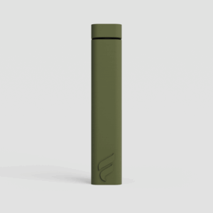 Forma Tube king-size pre-roll case in Moss, front view